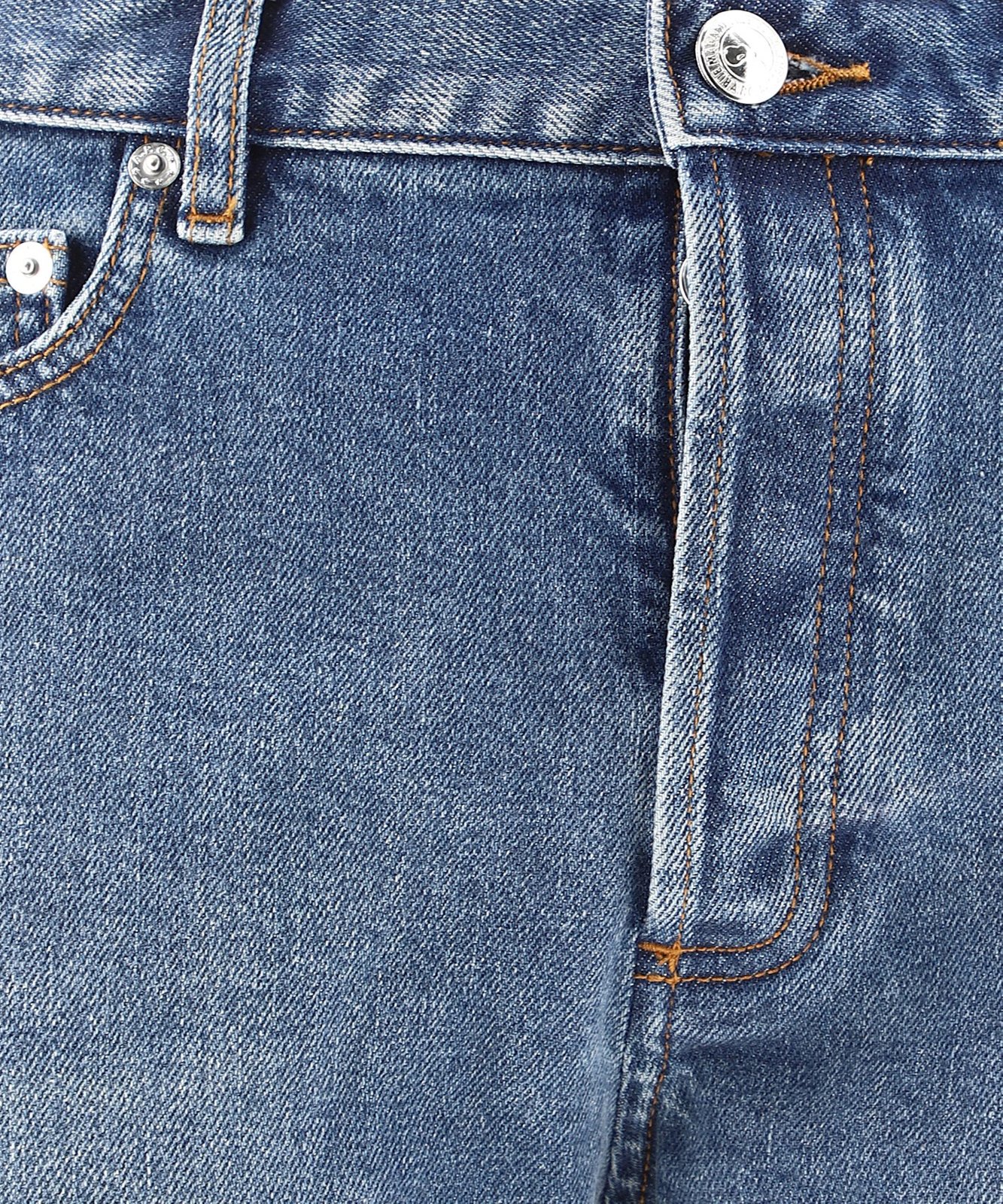 A.P.C. Mid-Waist Washed Effect Jeans