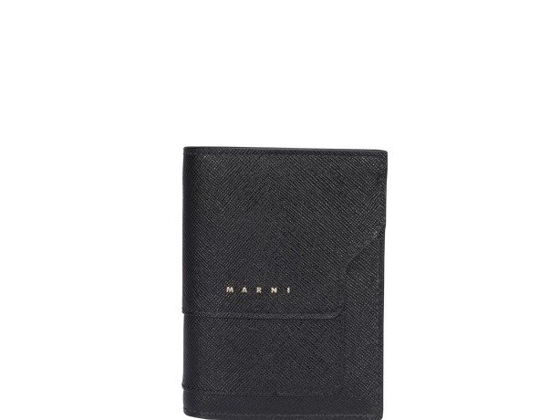 Marni Logo Printed Bi-Fold Wallet 2 Marni Logo Printed Bi-Fold Wallet