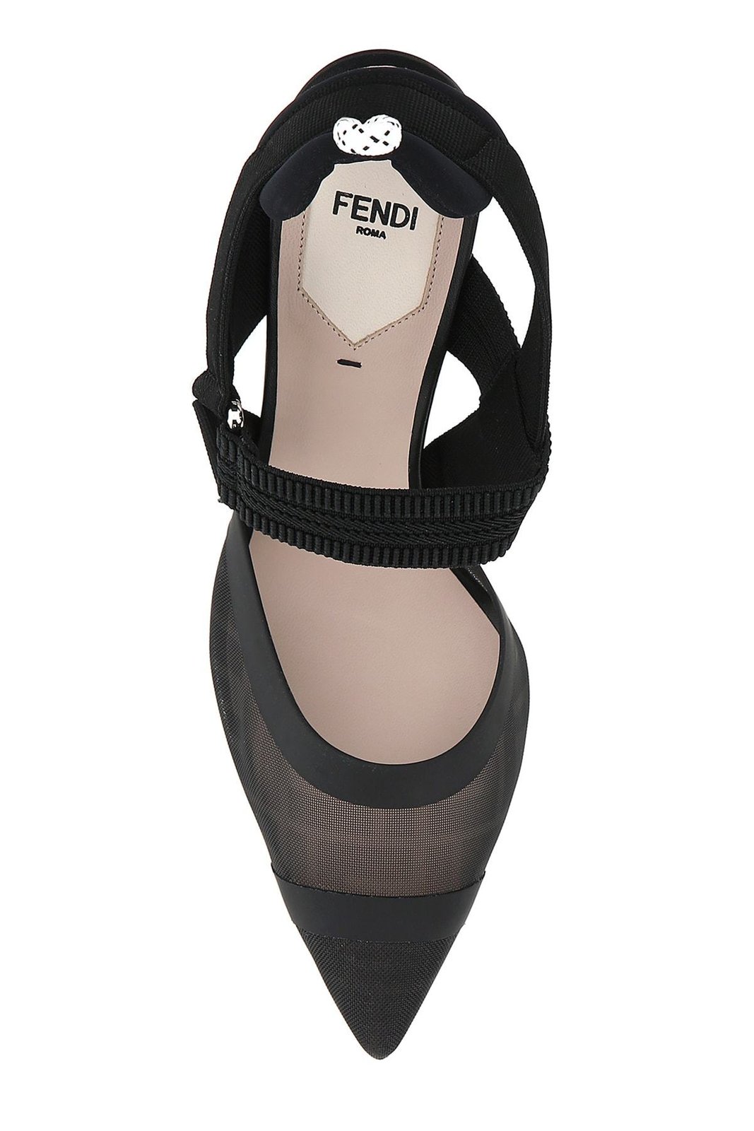 Fendi Mesh Colibri Pumps