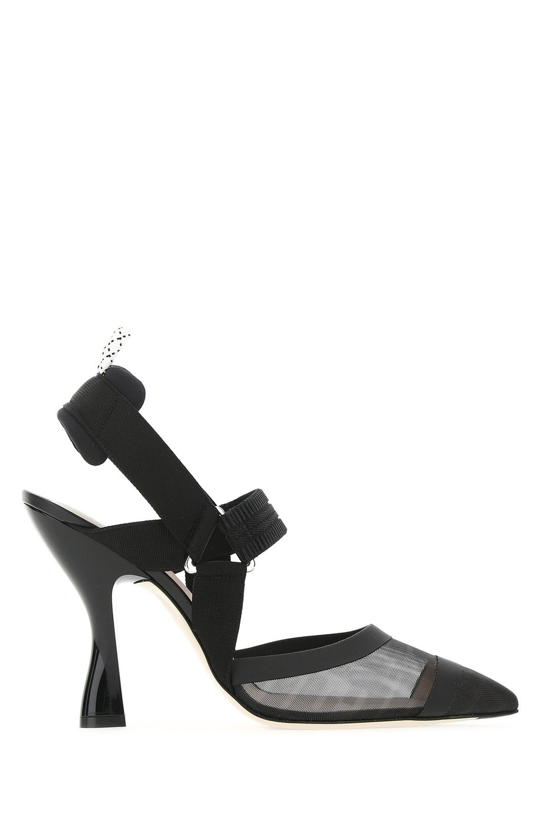 Fendi Mesh Colibri Pumps