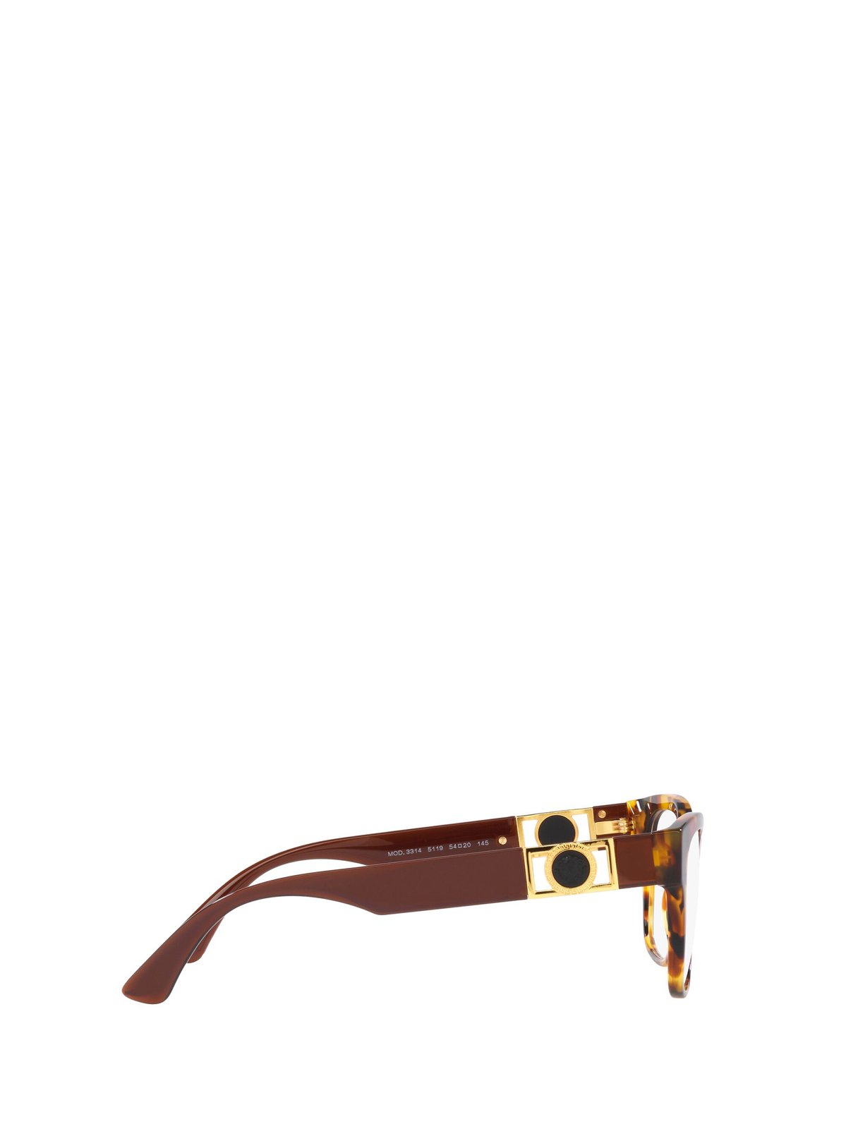 Versace Eyewear Round Frame Glasses