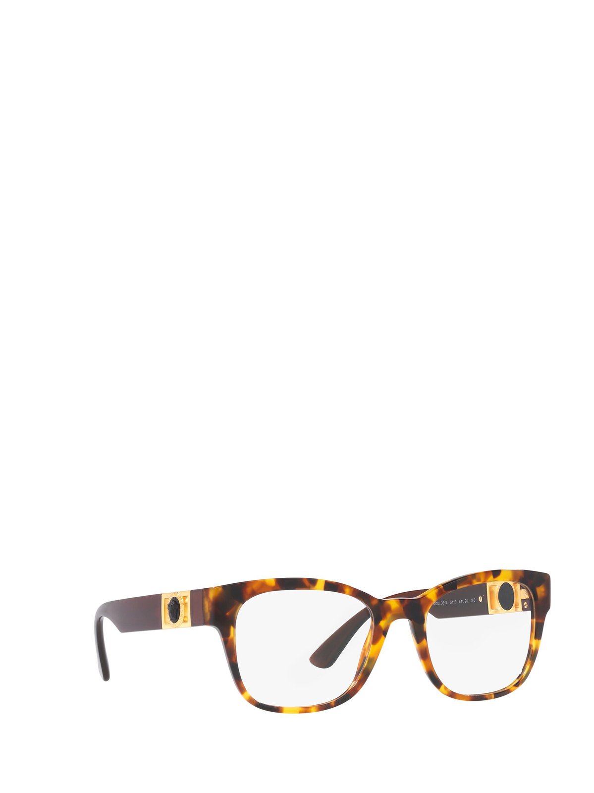 Versace Eyewear Round Frame Glasses