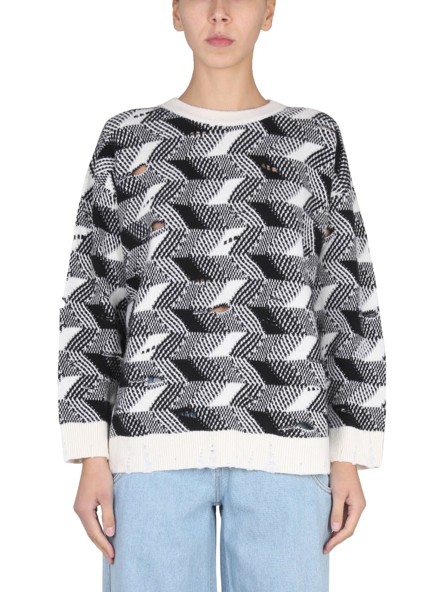Missoni Woven Crewneck Knitted Jumper 2 Missoni Woven Crewneck Knitted Jumper