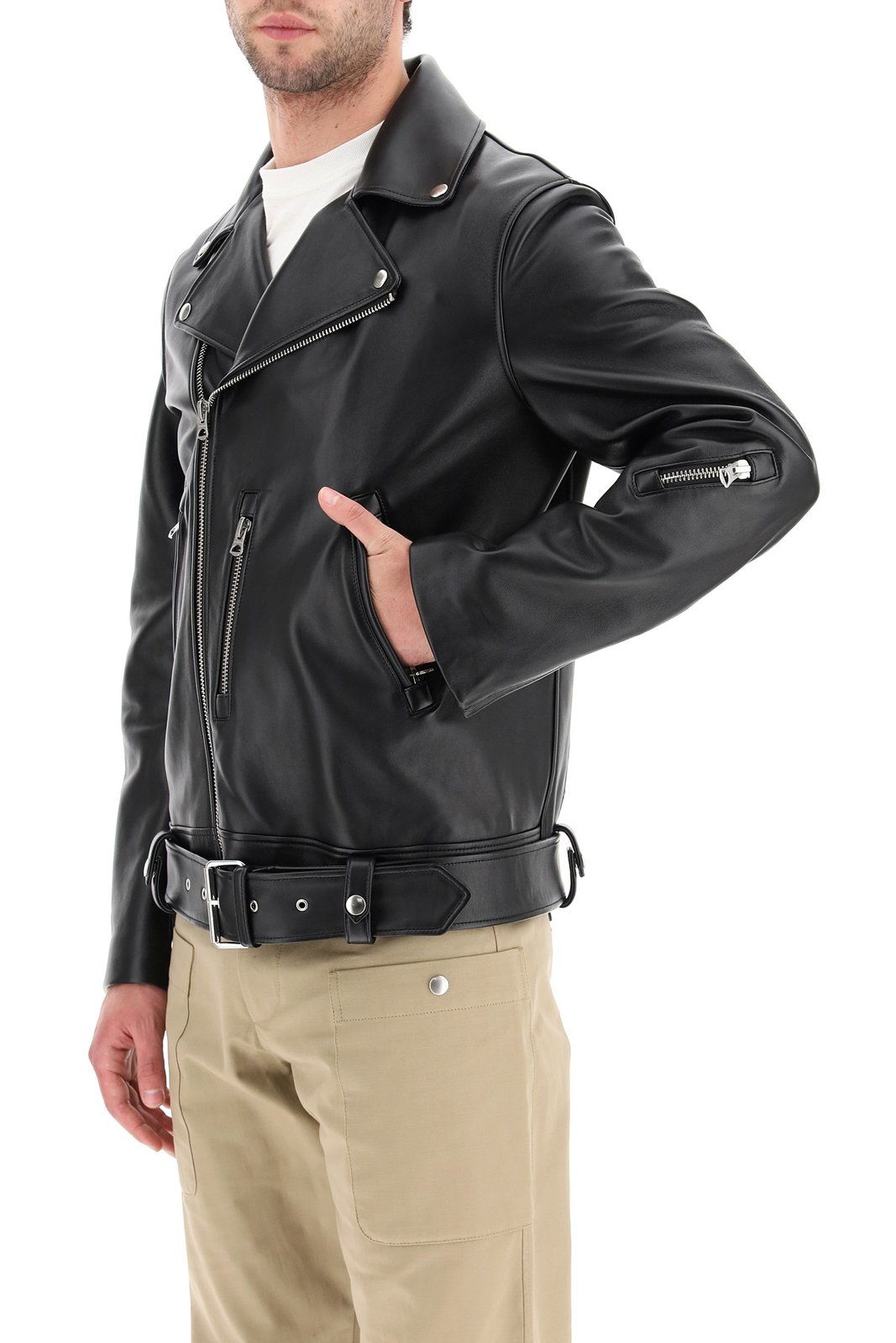 Acne Studios ZIp-Up Biker Jacket