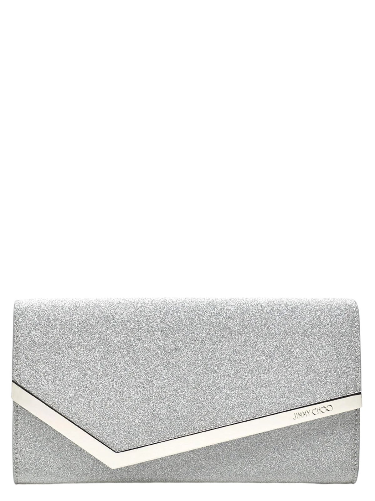 Jimmy Choo Emmie Glitter Clutch Bag