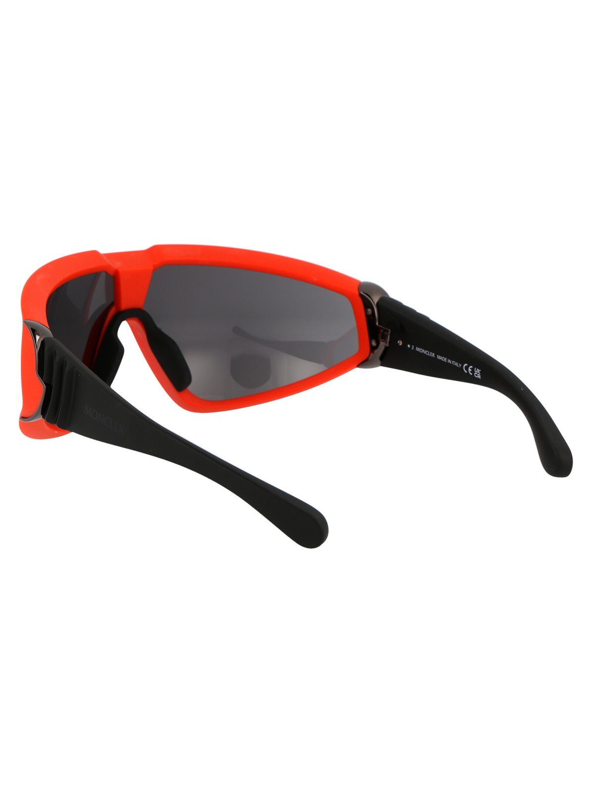 Moncler Eyewear Wraparound Frame Sunglasses 1 Moncler Eyewear Wraparound Frame Sunglasses