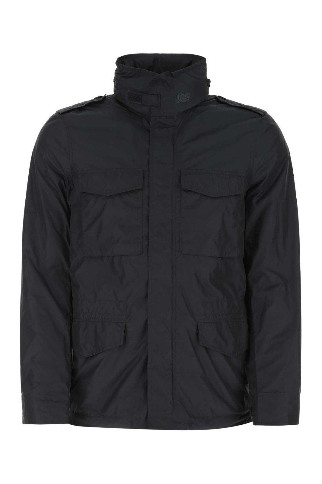 Aspesi Pocket-Detailed Hooded Jacket