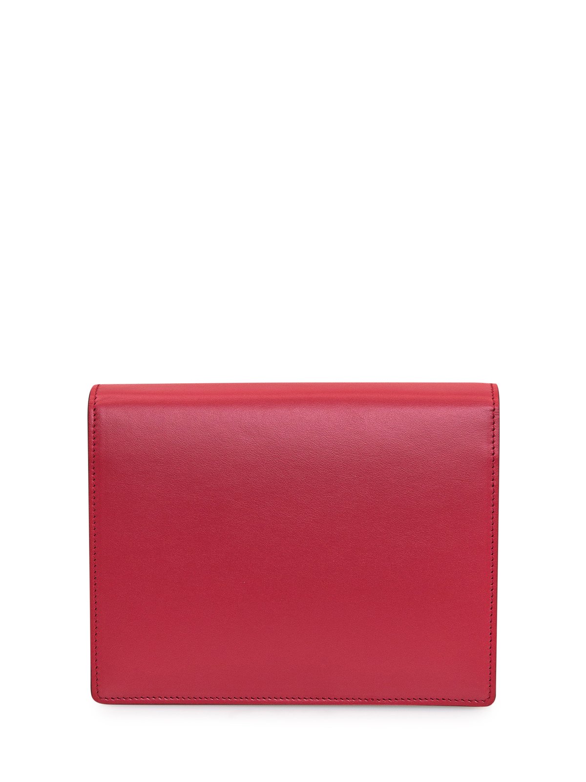 Dolce & Gabbana Logo Embossed Foldover Top Crossbody Bag