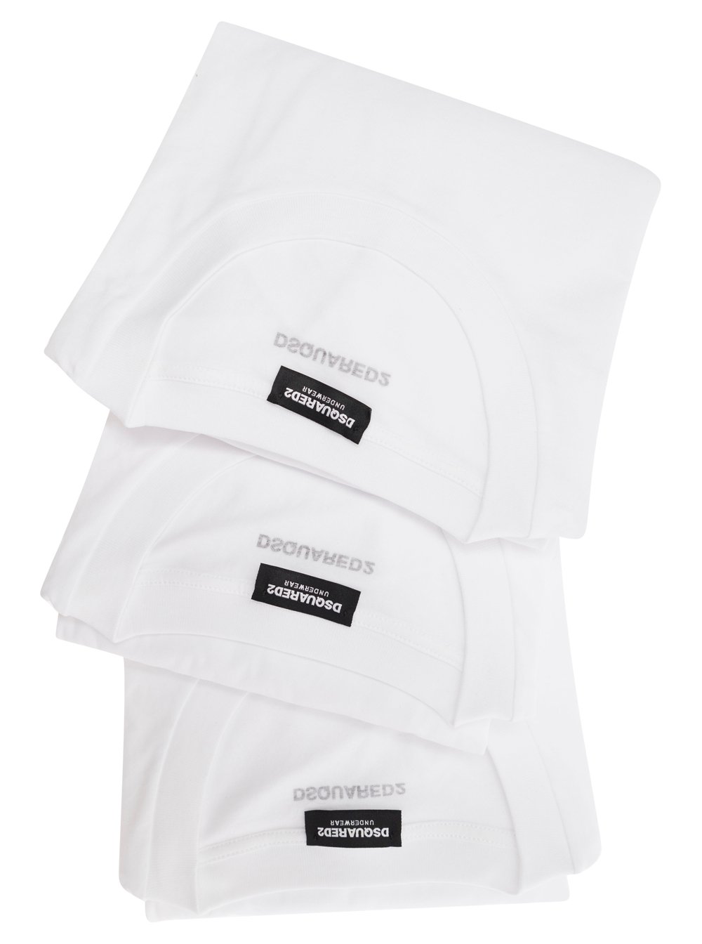 Dsquared2 T-Shirts mit Rundhalsausschnitt im 3er-Pack