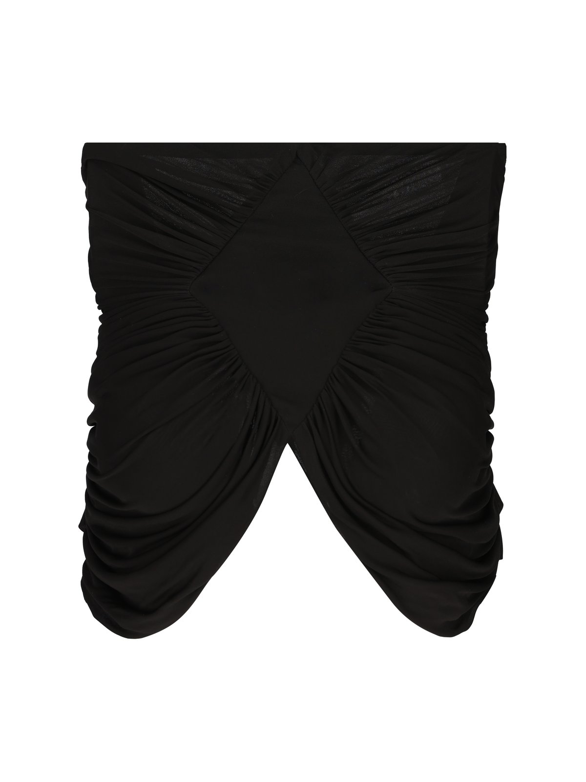 Gerafftes Bustier von Saint Laurent