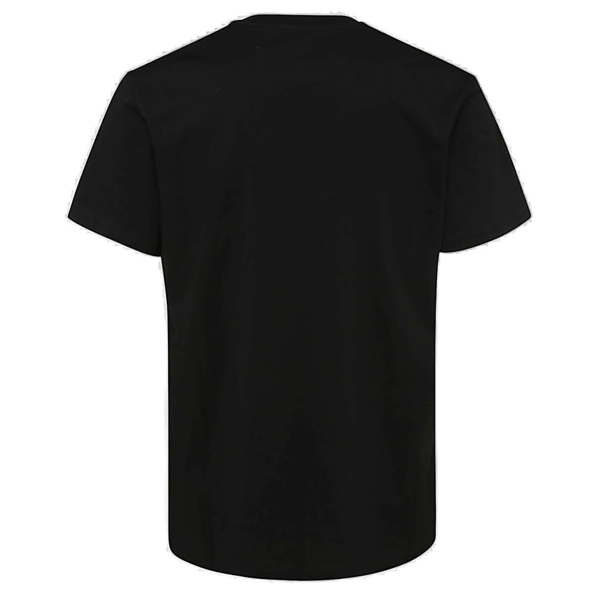 T-Shirt mit Rundhalsausschnitt und bedrucktem Moschino-Slogan