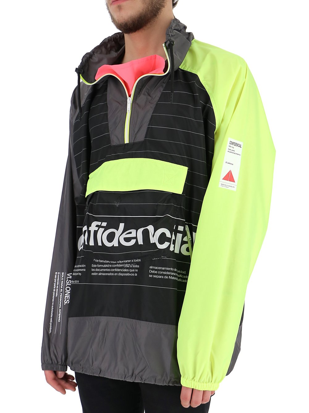 Marcelo Burlon County of Milan bedruckte Windjacke