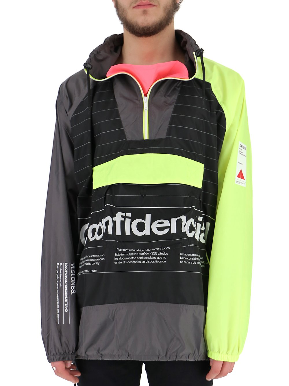 Marcelo Burlon County of Milan bedruckte Windjacke