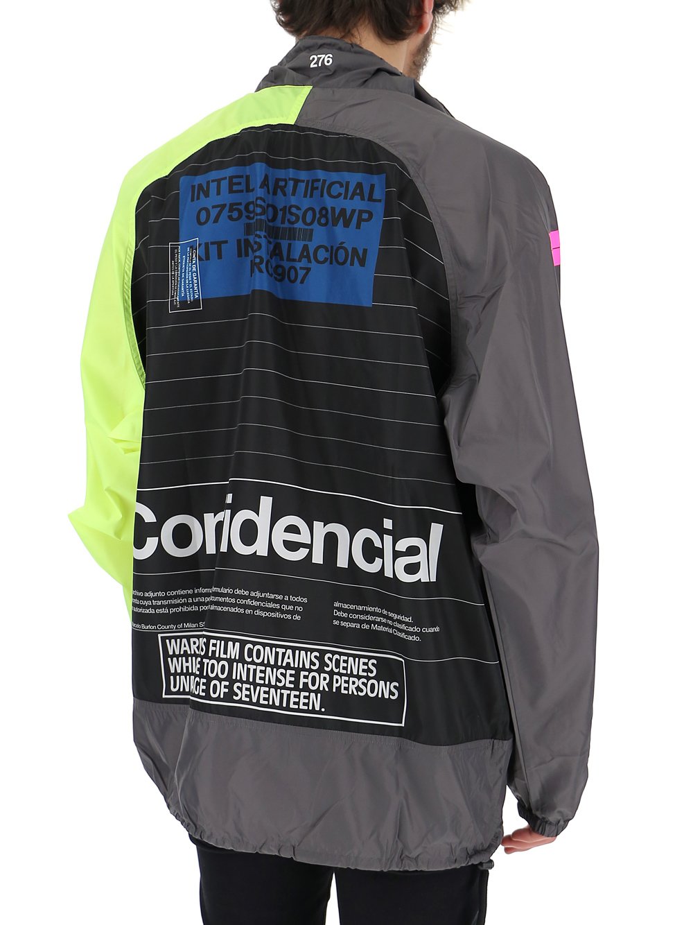 Marcelo Burlon County of Milan bedruckte Windjacke