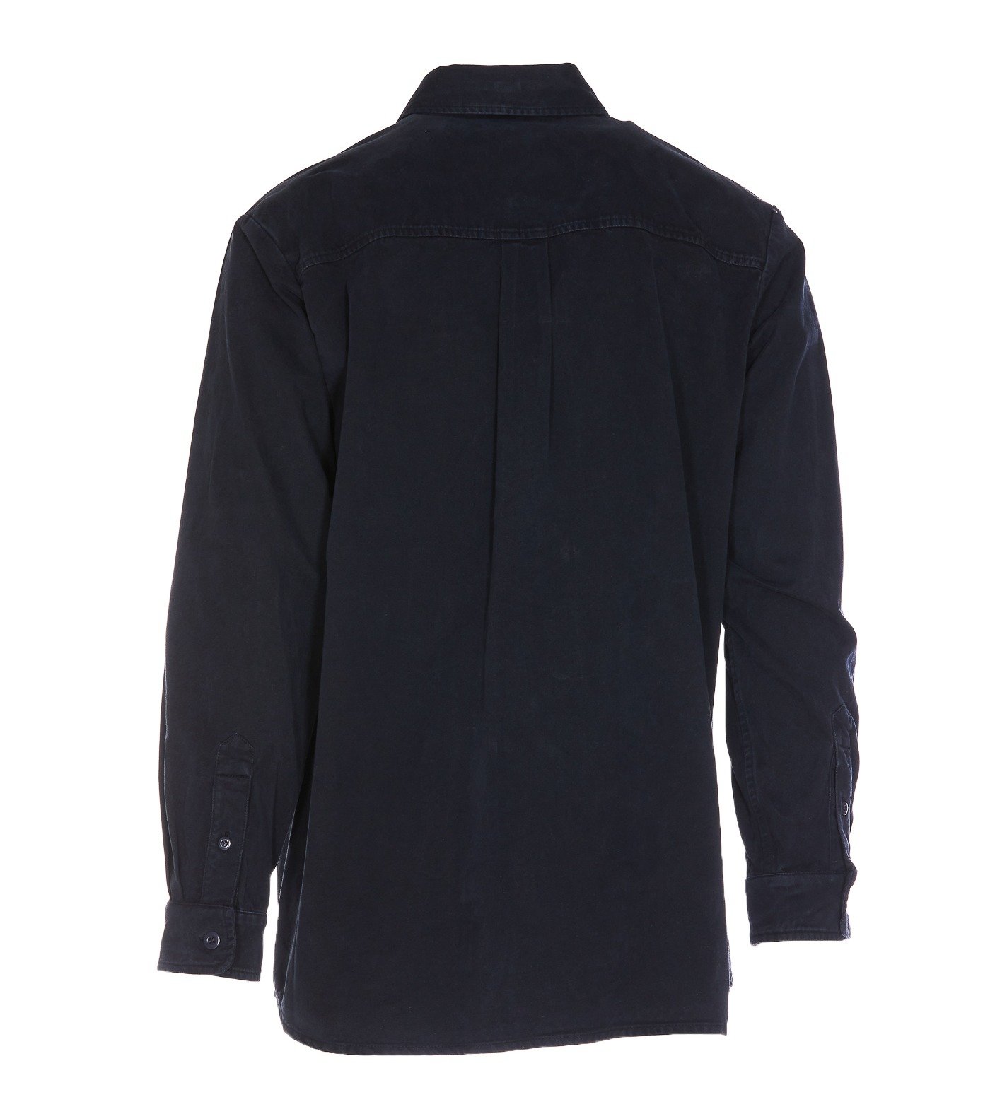 A.P.C. Logo-Patch Buttoned Shirt Jacket