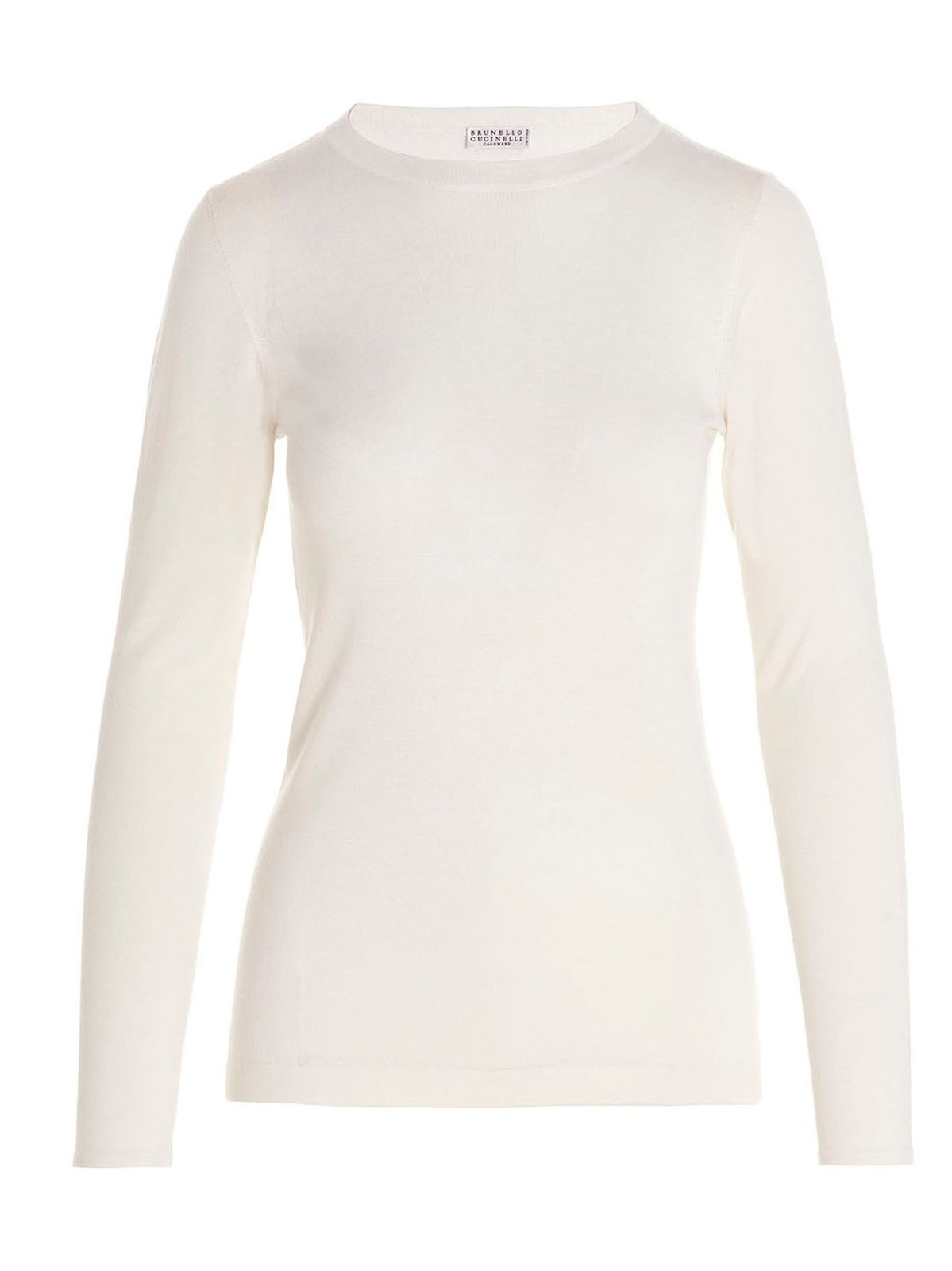 Brunello Cucinelli Ribbed Crewneck Knitted Top