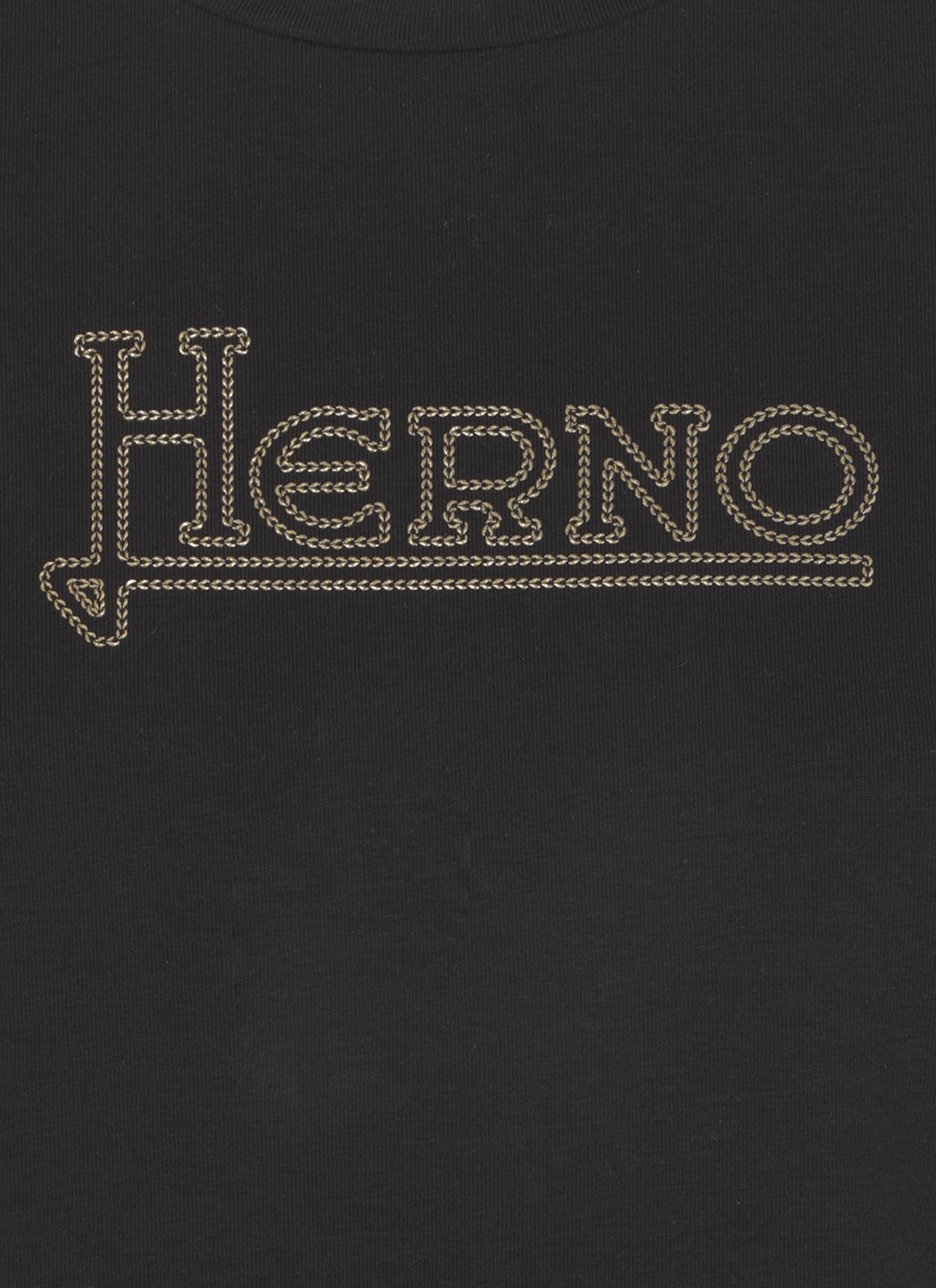 Herno Logo Embroidered Crewneck T-Shirt