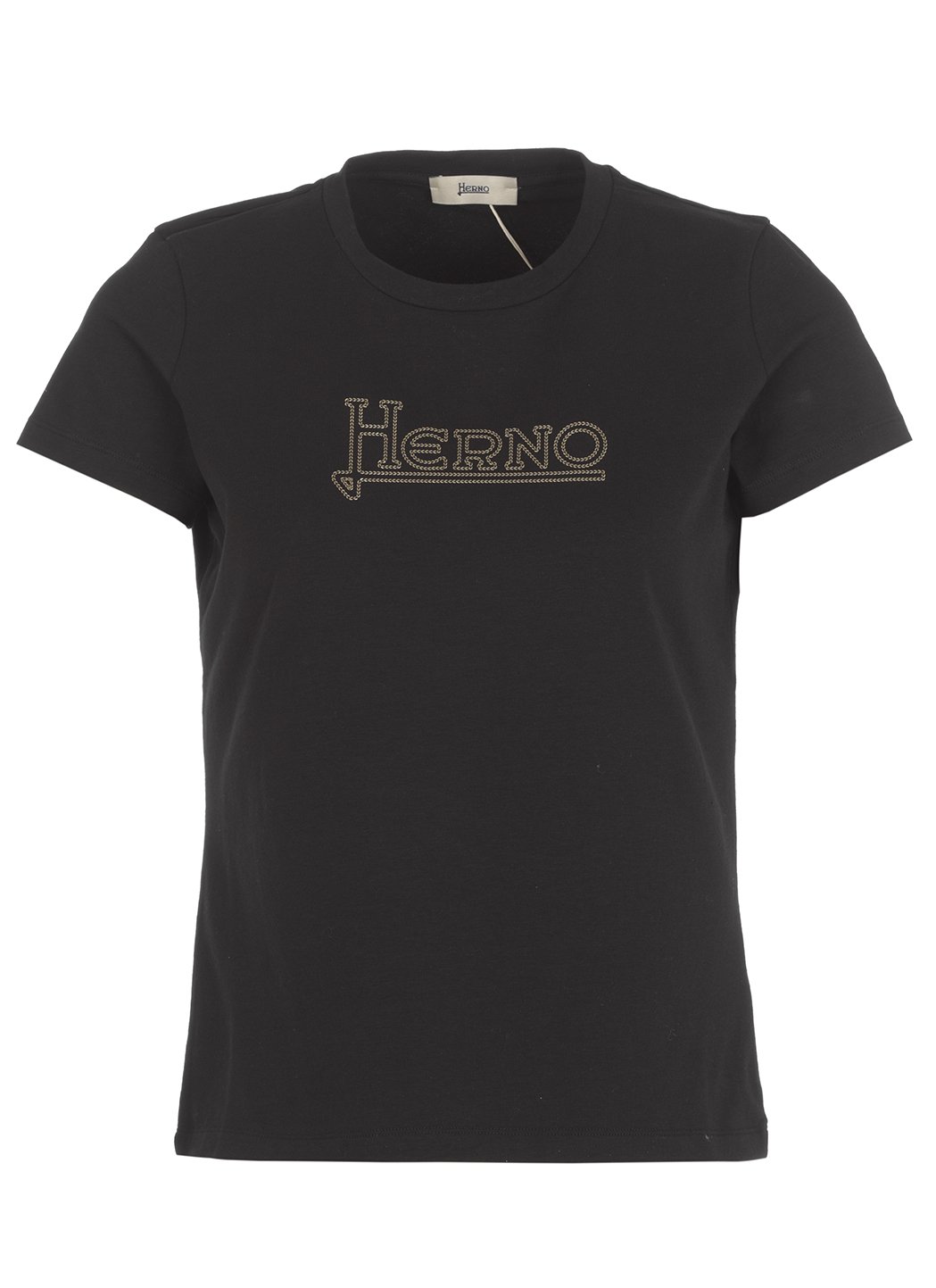 Herno Logo Embroidered Crewneck T-Shirt