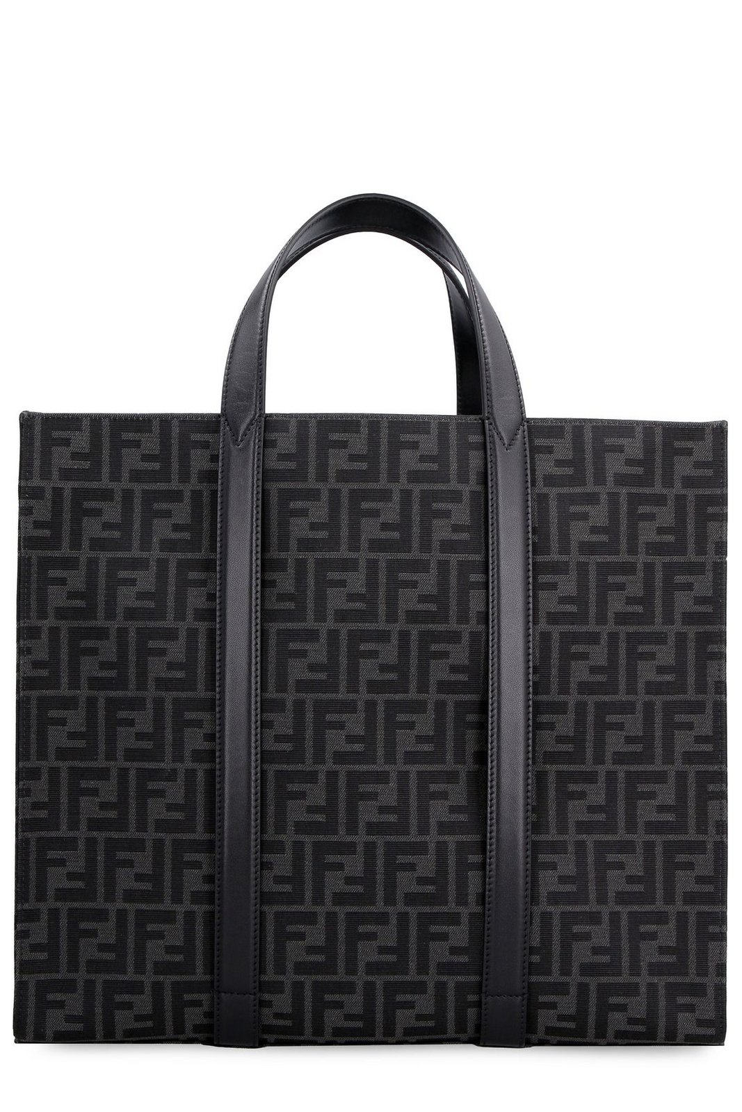 Fendi FF Jacquard Open Top Tote Bag 2 Fendi FF Jacquard Open Top Tote Bag
