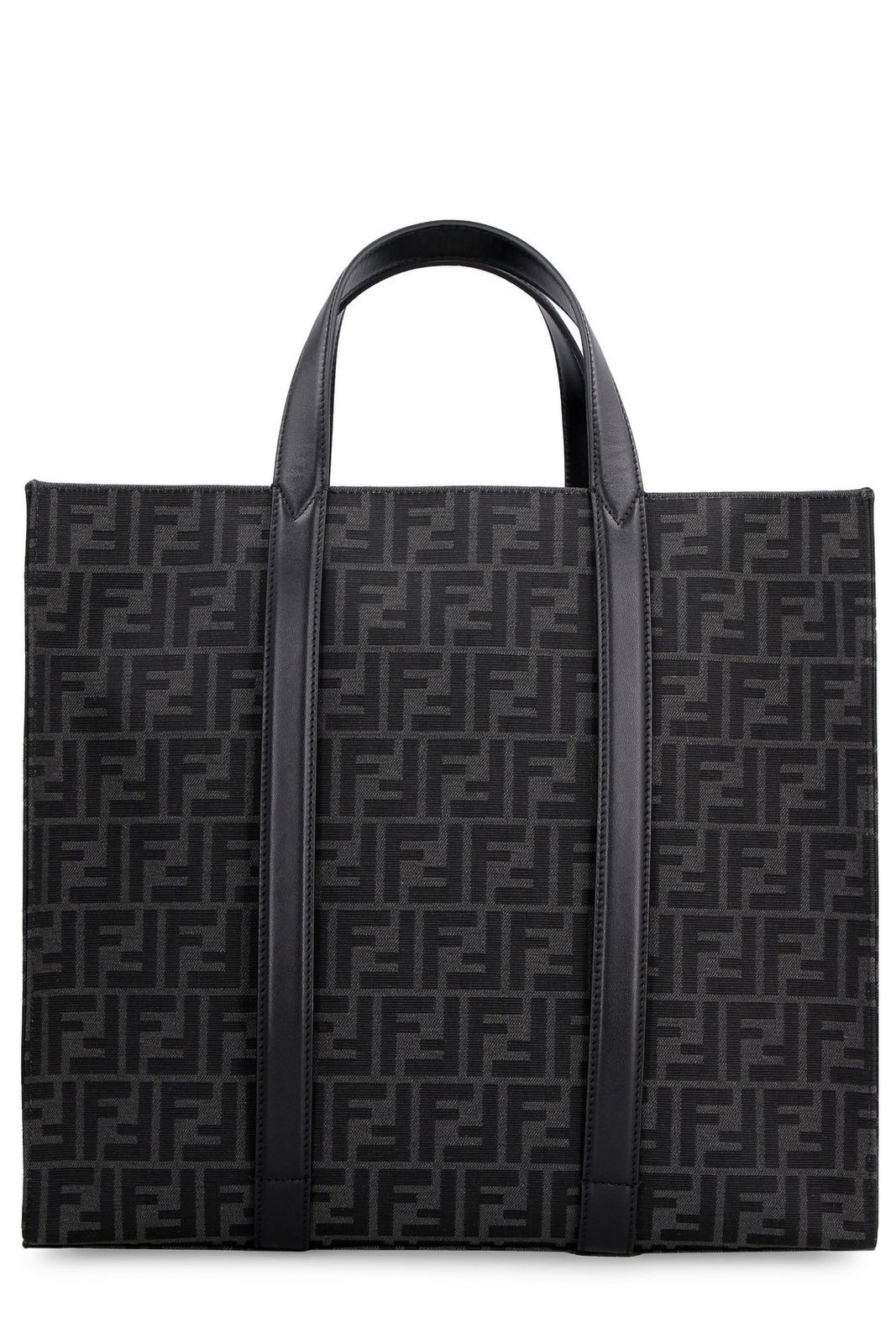 Fendi FF Jacquard Open Top Tote Bag 3 Fendi FF Jacquard Open Top Tote Bag