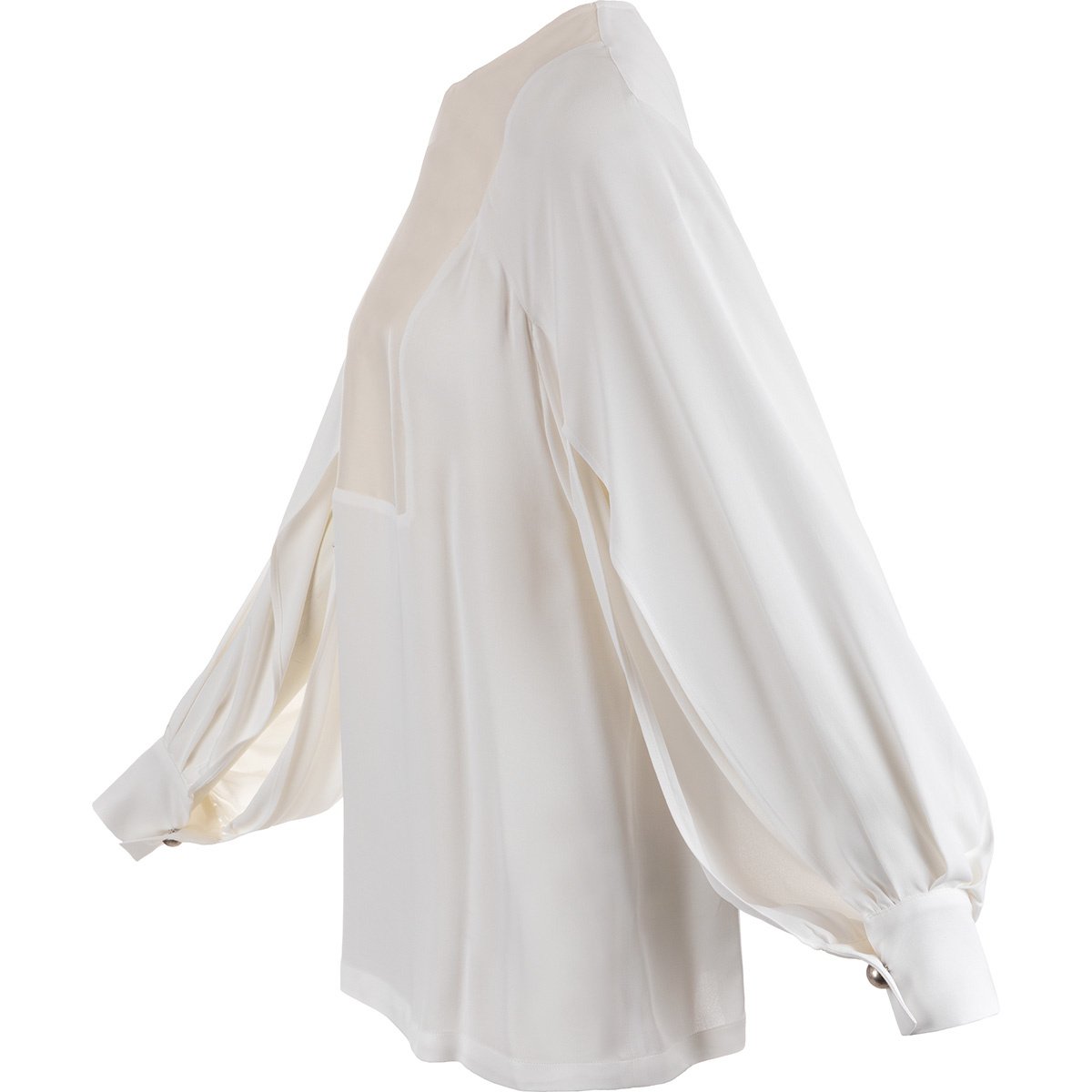 Fabiana Filippi	Panelled Wide Sleeved Blouse
