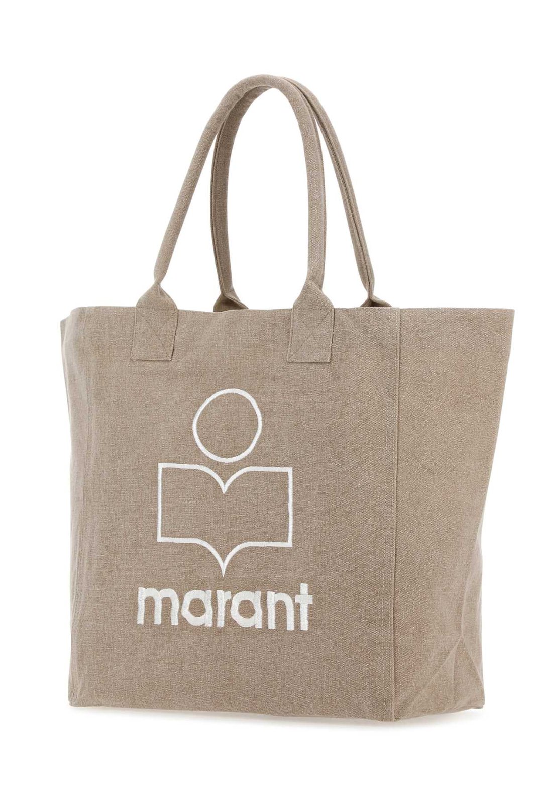 Isabel Marant Yenky Logo Embroidered Tote Bag