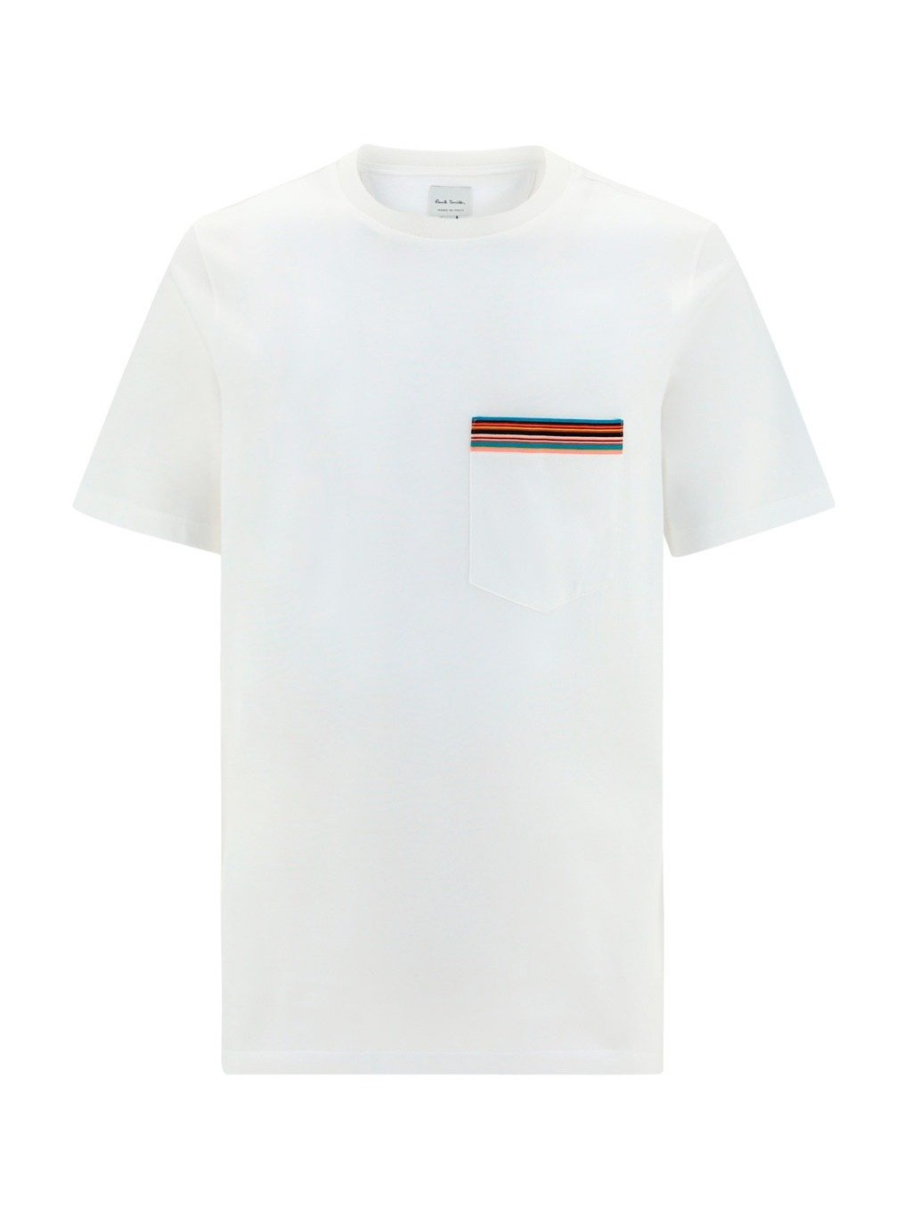 PS Paul Smith Stripe Printed Crewneck T-Shirt 2 PS Paul Smith Stripe Printed Crewneck T-Shirt