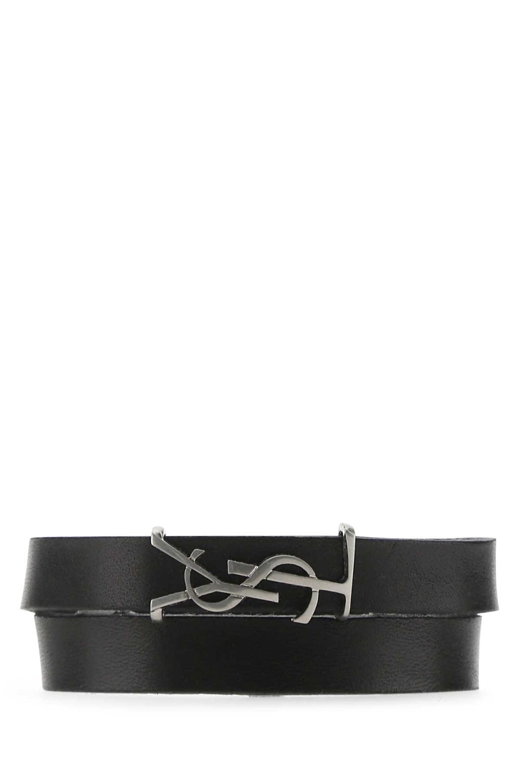 Saint Laurent Cassandre Logo Plaque Bracelet 2 Saint Laurent Cassandre Logo Plaque Bracelet