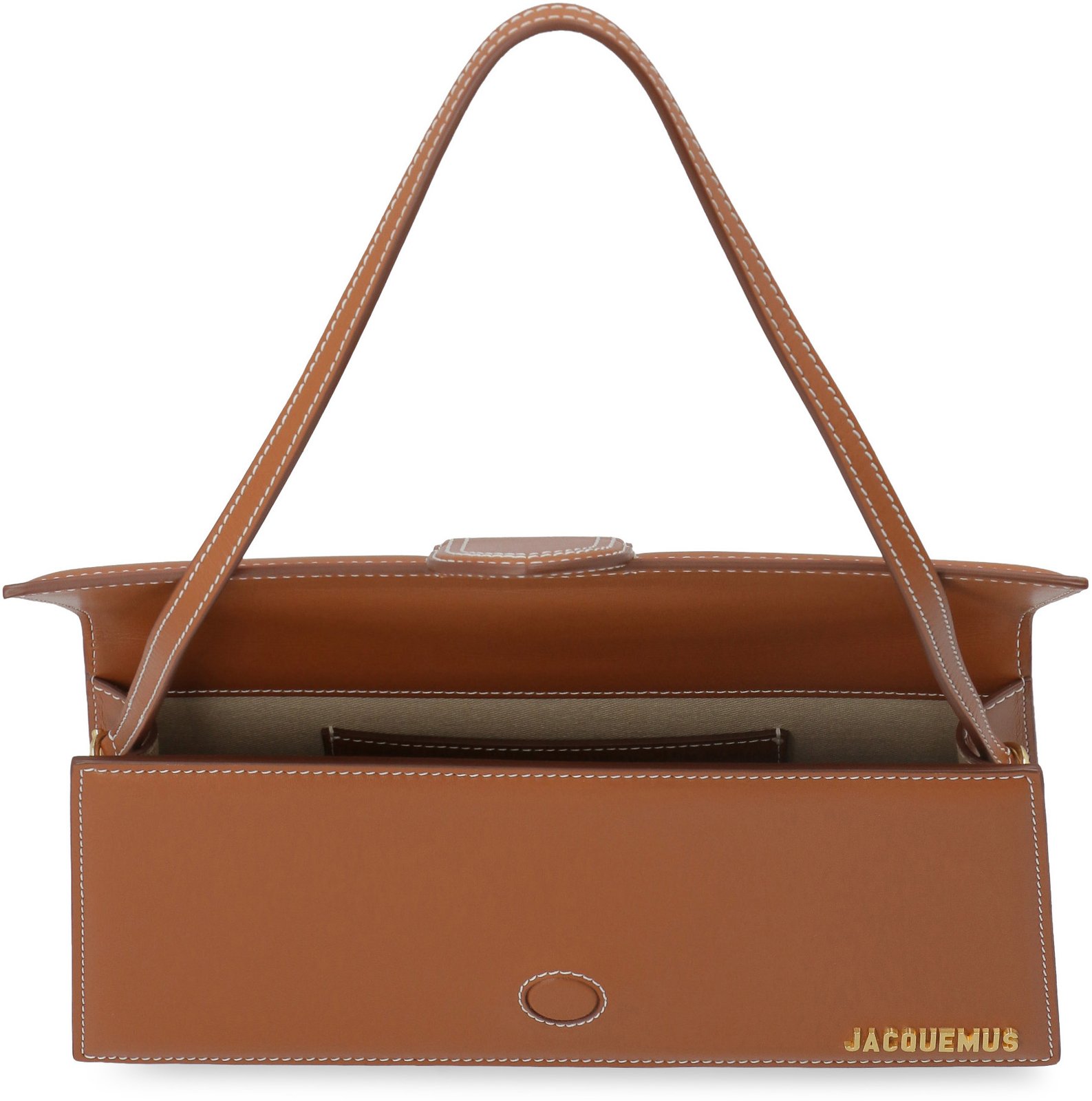 Jacquemus Le Bambino Logo Plaque Shoulder Bag 1 Jacquemus Le Bambino Logo Plaque Shoulder Bag